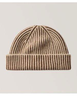 Le Bonnet Le Bon Bons Wool-Blend Beanie - Brown