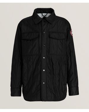 Canada Goose Carlyle Quilted Overshirt - Black