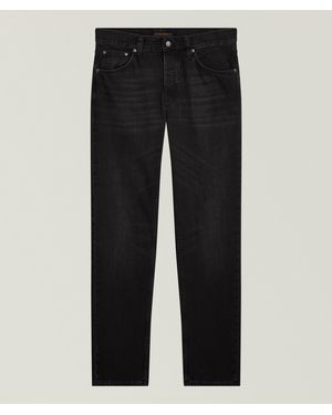 Nudie Jeans Steady Eddie Ii Regular Tapered Jeans - Black