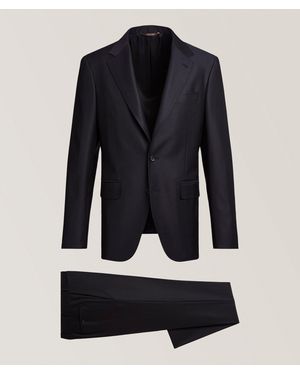 Canali Kei Impeccabile Wool Suit - Blue