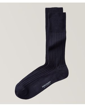 Marcoliani Cotton Socks - Blue