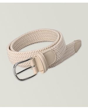 Anderson's Stretch Woven Belt - Natural