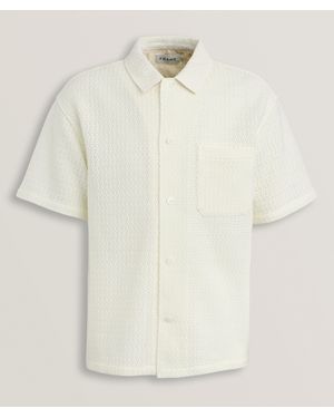 FRAME Open Weave Shirt - White