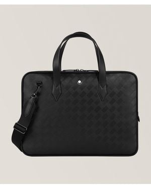 Montblanc Thin Extreme Soft Leather Briefcase - Black