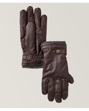 Hestra Utsjã¶ Elk Leather Gloves - Brown