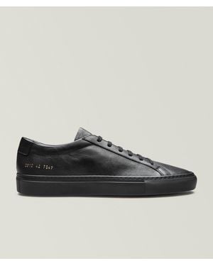 Common Projects Achilles Nappa Leather Sneakers - Black