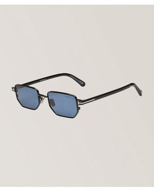 Tom Ford Liam Rectangular Sunglasses - Blue