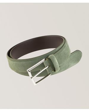 Anderson's Suede Belt - Green