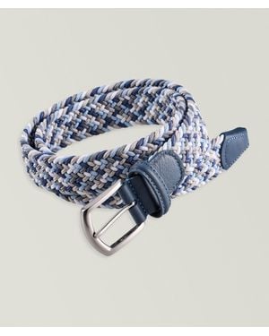 Anderson's Stretch Woven Belt - Blue