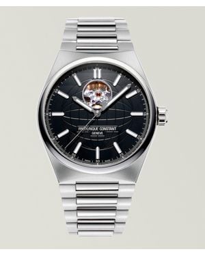 Frederique Constant Highlife Heart Beat Automatic Bracelet Watch - Grey