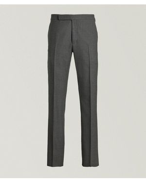 Ralph Lauren Gregory Flannel Dress Pants - Grey