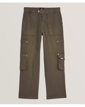 Represent Stretch-Cotton Workshop Pants - Brown