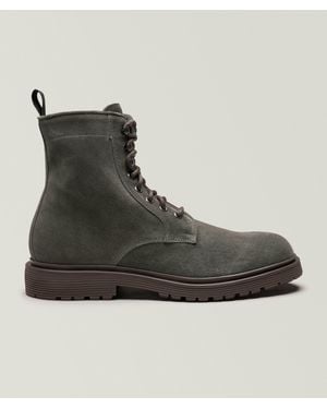Pajar Valley Quintessenza Suede Lace-Up Boots - Green