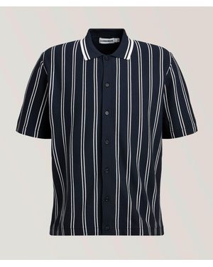 J.Lindeberg Rue Knit Shirt - Blue