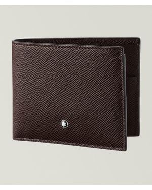 Montblanc Sartorial Leather 6Cc Bifold Wallet - Black