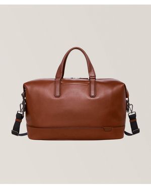 Tumi Harrison Nelson Leather Duffel - Brown