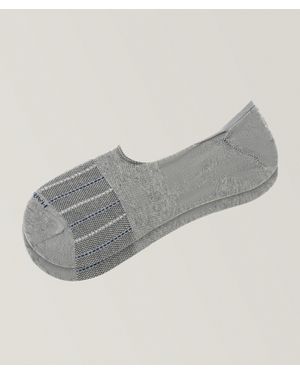 Marcoliani Invisible Touch Pima Cotton-Blend Socks - Grey