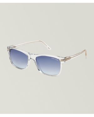 Tom Ford Guilio Transparent Sunglasses - Blue