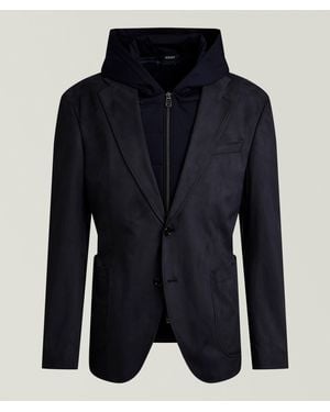Joop! Hunstville Moleskin Sport Jacket - Blue