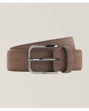 BOSS Maidson Leather Belt - Brown