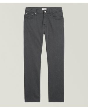 Jacob Cohen Bard Overdyed Slim-Fit Jeans - Grey