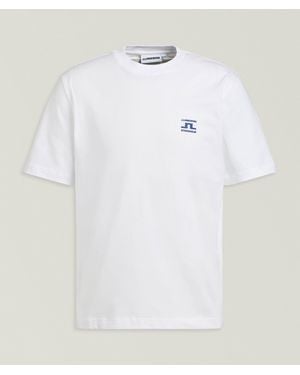 J.Lindeberg Parcie Seasonal Cotton T-Shirt - White