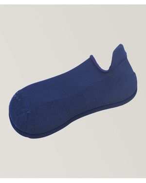 Marcoliani Solid Invisible Touch Socks - Blue