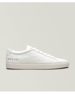 Common Projects Achilles Nappa Leather Sneakers - White