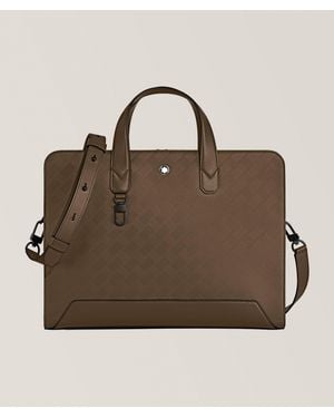 Montblanc Extreme 3.0 Leather Briefcase - Brown