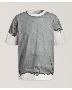 Neuw Digital Vintage Cotton T-Shirt - Grey