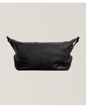 Berluti Toujours Soft Grained Leather Messenger Bag - Black