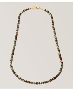 Pig & Hen Brontide Beaded Necklace - Natural