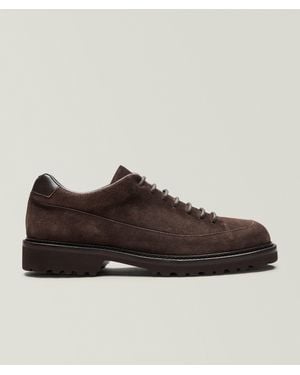 Common Projects Low-Top Suede Hiker Boots - Brown