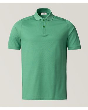 Eton Cotton Piquã Polo - Green