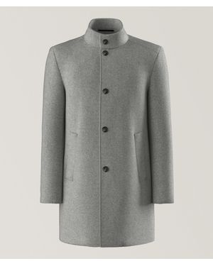 Joop! Maron Wool-Blend Topcoat - Grey