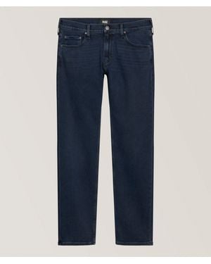 PAIGE Normandie Transcend Vintage Straight Jeans - Blue