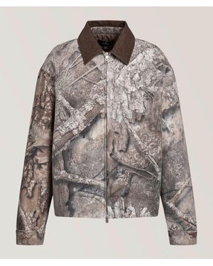 Represent Realtree Camo Trucker Jacket - Grey