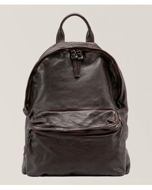 Officine Creative Oc Pack Leather Backpack - Brown