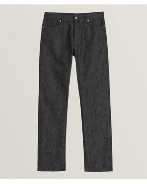 Berluti Straight-Fit Cotton-Silk Denim Jeans - Grey
