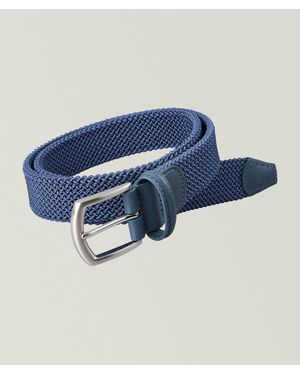 Anderson's Tubular Stretch Woven Belt - Blue
