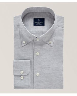 Emanuel Berg Premium Luxury Yoga Cashmere Touch Shirt - Blue