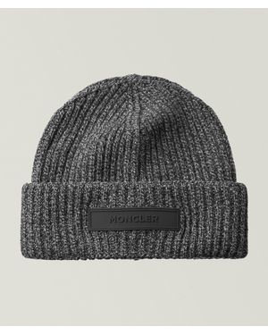 Moncler Moulinã Wool & Cashmere Beanie - Grey