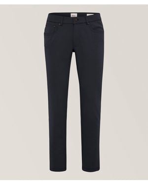 Brax Chuck Hi-Flex Jersey Pants - Blue