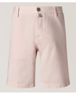 Jacob Cohen George Cotton Twill Chino Shorts - Pink