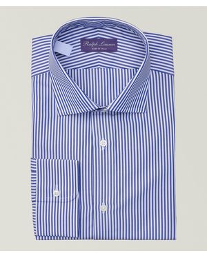 Ralph Lauren Aston Bengal Stripe Dress Shirt - Blue