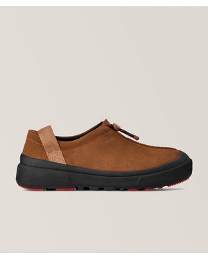 UGG Tasman Outpost Shearling-Lined Mules - Brown