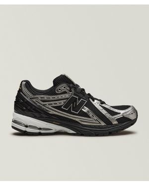 New Balance 1906R Metallic & Mesh Panelled Sneakers - Black