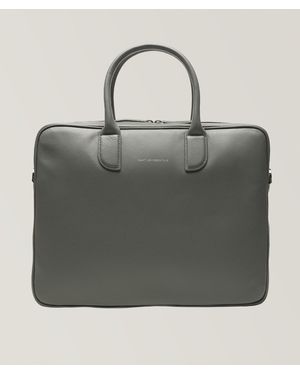 WANT Les Essentiels Lesage Pebble-Grained Leather Briefcase - Grey
