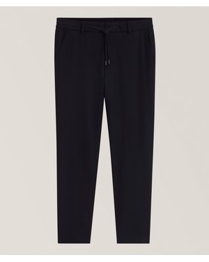 BOSS Perin Tapered Wool-Blend Dress Pants - Blue
