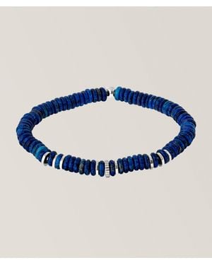 Tateossian Positano Lapis Beaded Bracelet - Blue
